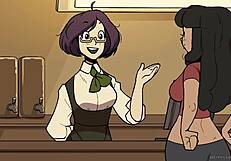 I met the bombshell barista