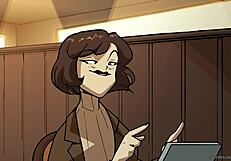 I met the bombshell barista