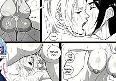 girls night out adventure in anime style