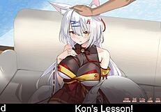 Fox character gets lesson in anime porn