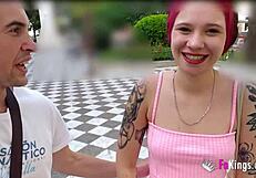 public nudity with young inna black and her well-endowed pal