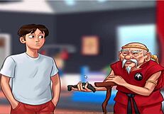 summer time saga unc part 35 with wild cartoon dating action