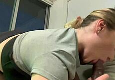 big booty white girl riding bbc til i buss