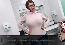 Ever Seen a Sexy Secretary with Huge Boobs in Office Roleplay? Playful Fox Stars!