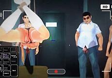 Blonde Girl HAVING ALOT OF FUN in Anime Hentai