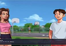 summer time saga unc part 35 with wild cartoon dating action