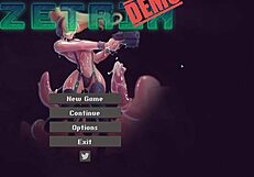 Zetria's wild ride: healing with alien cock in hentai game