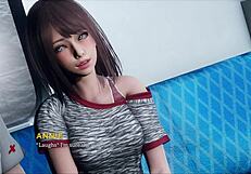 I explore the erotic world of Eternum 2 in this hentai game.