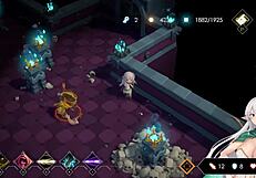 Escape Dungeon 2 - Yin Yue Cang Lang Su La Er - Forced Marriage To Giant Man, Deflowered By Big Dick And Creampied