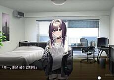 playing dead end city blues hypnosis in anime style