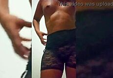 New Black Anime Pornstar Shows Big Natural Tits and Ass in Solo Casting