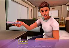 Wow! Summer Hentai Game Pornplay Ep 8 Rocks! My Step Mom Teases Me While Stroking That Bottle Like a Real Cock!