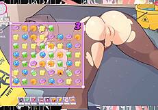 Tsundere Milf Boss Gets Public Creampie in Hentai Game at Work