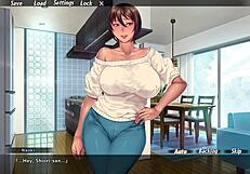 Caught Fapping to Step Mom’s Friend in Kitchen Drama Part 3