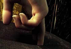 Alcina Dimitrescu's Big Tits Fucked By Ethan Winter