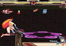 Jessica与Warugiria在付费变态动漫对决中激战