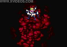 kuromaru vs dq5 is the hottest anime battle i've seen lately.