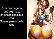 Tracer Overwatch Femdom Joi Commands!