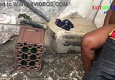 Sin Sisters Fuck Landlord's Son Outdoor Hard!