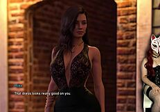 Watch this college girl flash her big tits under the skirt!