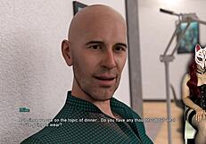 Watch this college girl flash her big tits under the skirt!