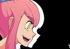 Stuffy Bunny'nin Canavar Siklerle Grup Partisi Anime HD'de