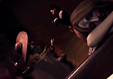 Alcina Dimitrescu's Big Tits Fucked By Ethan Winter