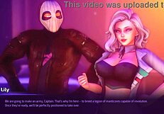 Big-boobed MILF in hot sci-fi hentai Subverse - Part 2