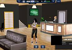 Harem hotel 61 in anime game