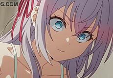 detailed ecchi anime scenes with characters and settings