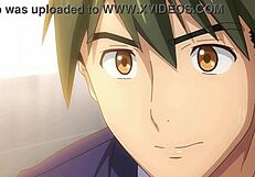 Nobunaga-Sensei No Osanazuma 11 with big anime tits action.