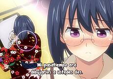 Nobunaga-Sensei No Osanazuma 11 with big anime tits action.