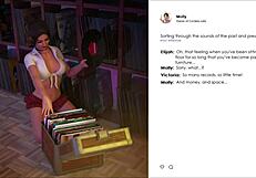 Scene 314 from lust academy featuring curvy characters