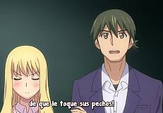 Nobunaga-Sensei No Osanazuma 11 with big anime tits action.