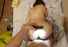 Ukrainian Milf ANAL DOGGYSTYLE and Blowjob CUM SWALLOW POV!