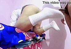 what happens when your neighbor is a hot mexican schoolgirl? i fuck her ass and creampie it homemade.