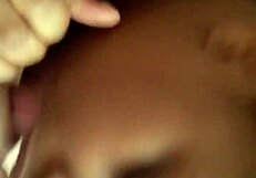 ebony milf sucking black cock with good neck!