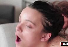 Big Dick Filling Little Princess's Tiny Pussy with Cum