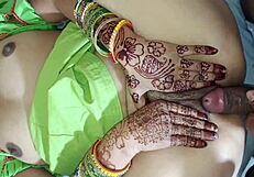 Married Indian woman's tight pussy sex with step brother
