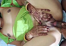 Married Indian woman's tight pussy sex with step brother