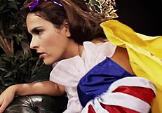 Cosplay hardcore turns into a wild quickie with dripping wet pussy action.