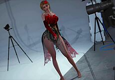 eternum 201: curvy babe in sexy outfit