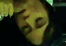 Slut sucking dick cumming in her