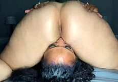 Black beauties Porsha and Dani in hot lesbian scene