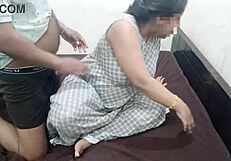 Hey, Devar slipped sister-in-law her fave banana for some hot doggy action! 🍌