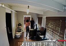 Blind date turns rough on hidden spycam at creep's place