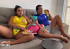 I was in the mood and watched the Brazilian game