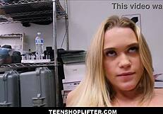 Hot Blonde Teen 18+ Chloe Rose Feels Taboo Emotions During Strip Search And Fuck By Officer Tommy Gunn