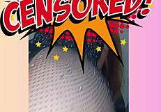 I watch Megan Fire's real striptease on sheer