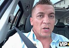 Couple Fucks In Backyard Leather Lingerie